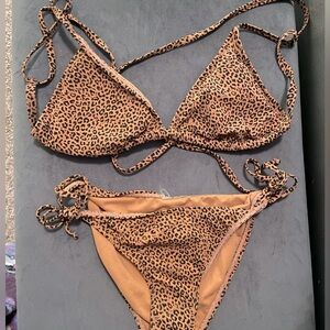 Leopard bikini from Target
